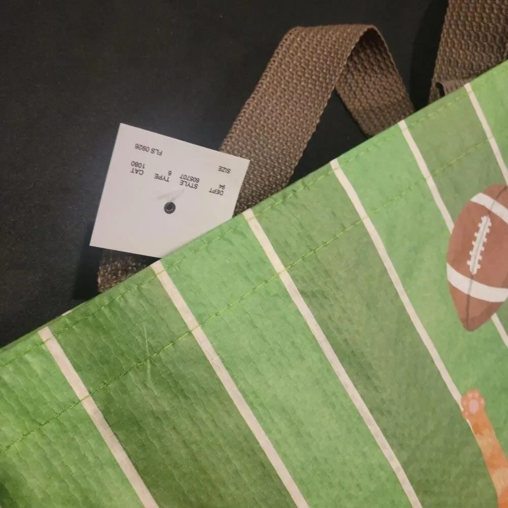 Pets football reusable bag fall